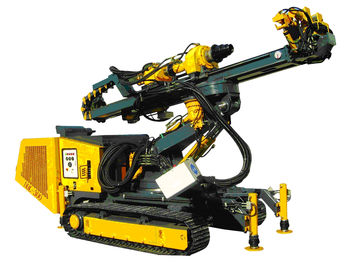 China Double Motor Lifting Force 50KN Hydraulic Crawler Drills With High Rotation Speed factory