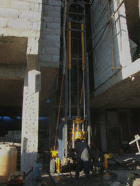 China Light Weight Torque Transfer Trailer Geological Drilling Rig With Hydraulic Jack exporter