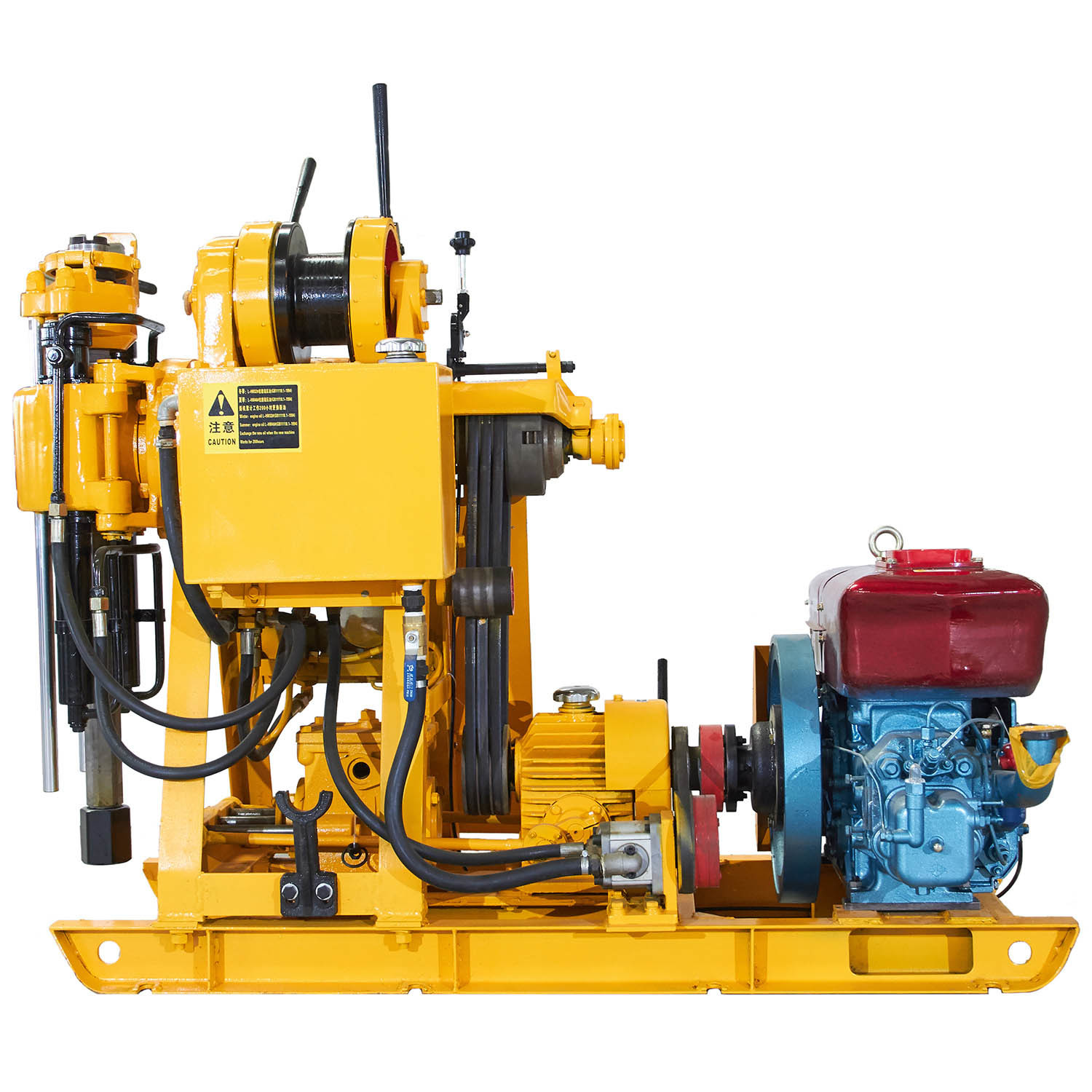 Mechanical Spindle Trailer Type Core Drilling Equipment High Rotating