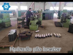High efficiency hydraulic pile breaker with lower cost