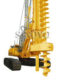 CFA rotary drilling rig TR180W mounted on original CAT base with pull winch system