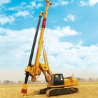 Tr160d Hydraulic Mobile Rotary Drilling Rig Machine With 50m Pile Depth