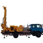 Oem 400m Depth SNR400c Water well Drilling Rig Truck Mounted Or Crawler Mounted With Air Compressor Or  Mud Pump