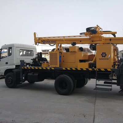 240m Depth Full Hydraulic Water well Drilling Rig SNR200C Borehole Drilling Rig