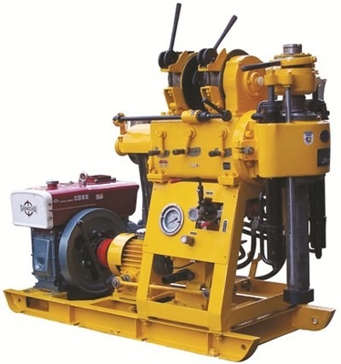 XY-1B Core Drill Rig/Waterwell Drilling Rig/Hydraulic-Feed Low Speed Drilling Rig 200m Depth