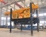 Crawler Mounted Water Well Drilling Rig SNR-350B Drilling With Air Compressor Or Mud Pump