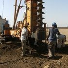 280kn Hydraulic Cfa Piling Rig Rotary Drilling With Cat Base