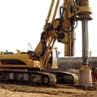 TR280 Rotary Drilling Rig Mounted On Original CAT336D With Max Depth 85m for foundation drilling