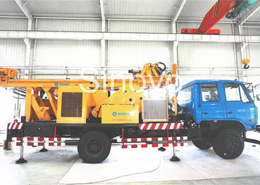 Multi-functional Full Hydraulic Waterwell Drilling Rig / core drilling rig, drilling Depth 650m