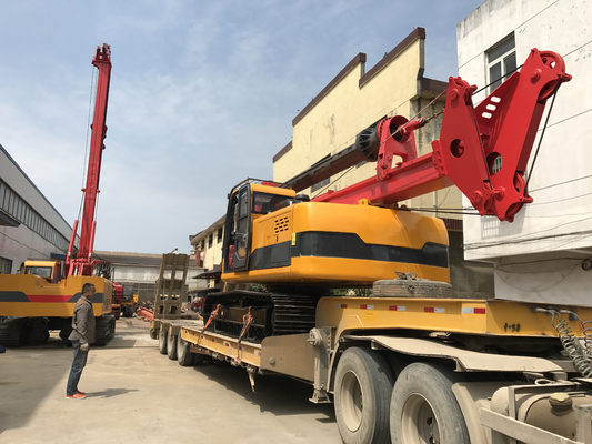 TR100 Rotary Hydraulic Drilling Rig For Foundation Engineering Max Output Torque 100 KN.M