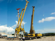 Hydraulic Rotary Drilling Rig With Air Consumed For Foundation Pile Max Drilling Depth 55m