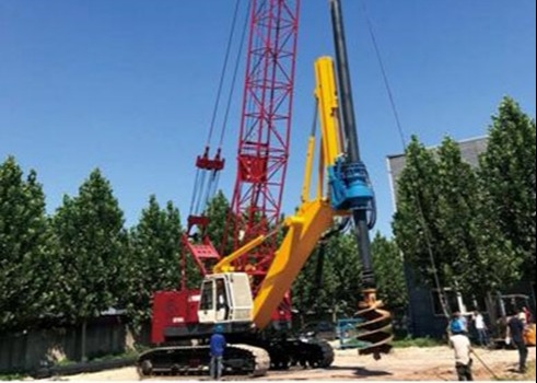 Attachment rig Hydraulic crane attachment for large diameter bored piles to be combine with hydraulic  crane Soilmec