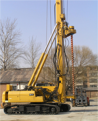 170kn Force Hydraulic Piling Rig Max Pile Hammer 300mm Max Pile Depth 20m