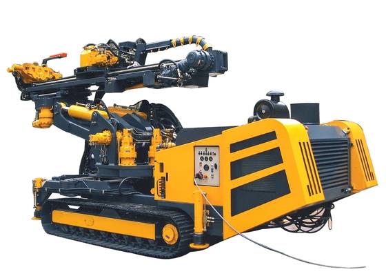 Single Motor Lifting Force 50KN Hydraulic Crawler Drilling Rig