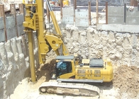 Max Torque 220kN.m CAT Chassis Foundation Machinery Bored Hydraulic Piling Rig Machine