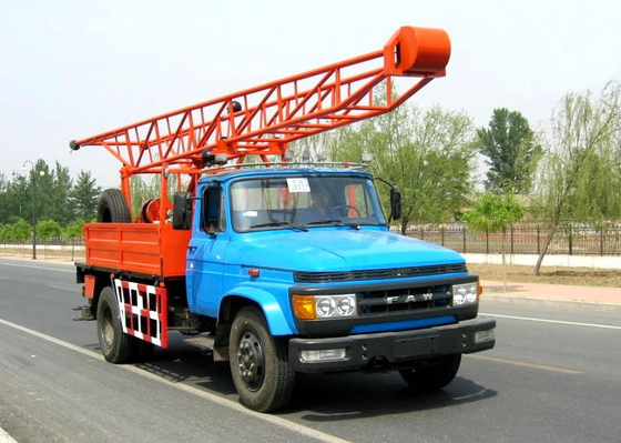 Mobile Drilling Rigs ST-100 Drilling Capacity 300M Geological Drilling Rig