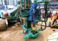 Hydraulic Crawler Drill Rig 2200rpm 110KW Rotary Drilling Rig