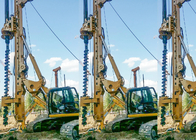 16.5m Piling Depth CFA Equipment /  78m/Min 251HP 187KW rotary drilling rig