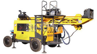 Full hydraulic-mounted Geological Drilling Rig Diesel Engine With Flexible Operating System