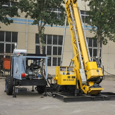 SHY-4 Full Hydraulic Core Drilling Rig 1500m Depth Geological Drilling Machine