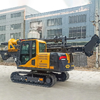 Construction work Mini Rotary Rig Machine Bore Pile Drilling 45kN/m with drilling depth 15m and diameter 1000mm