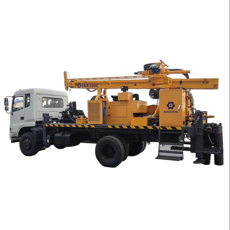 240m Depth Full Hydraulic Water well Drilling Rig SNR200C Borehole Drilling Rig