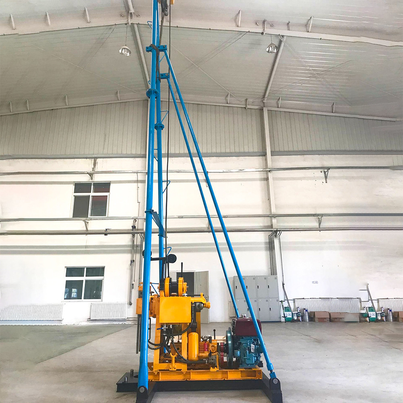 100m Spindle Type portable Core Drilling Rig for exploration, SPT, taking sample, small water well