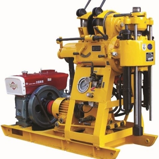 Xy-1 100m Depth Hydraulic Core Drilling Machine Portable Spindle Type Diesel Borehole