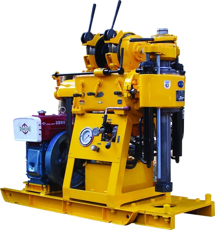 XY-1B Core Drill Rig/Waterwell Drilling Rig/Hydraulic-Feed Low Speed Drilling Rig 200m Depth