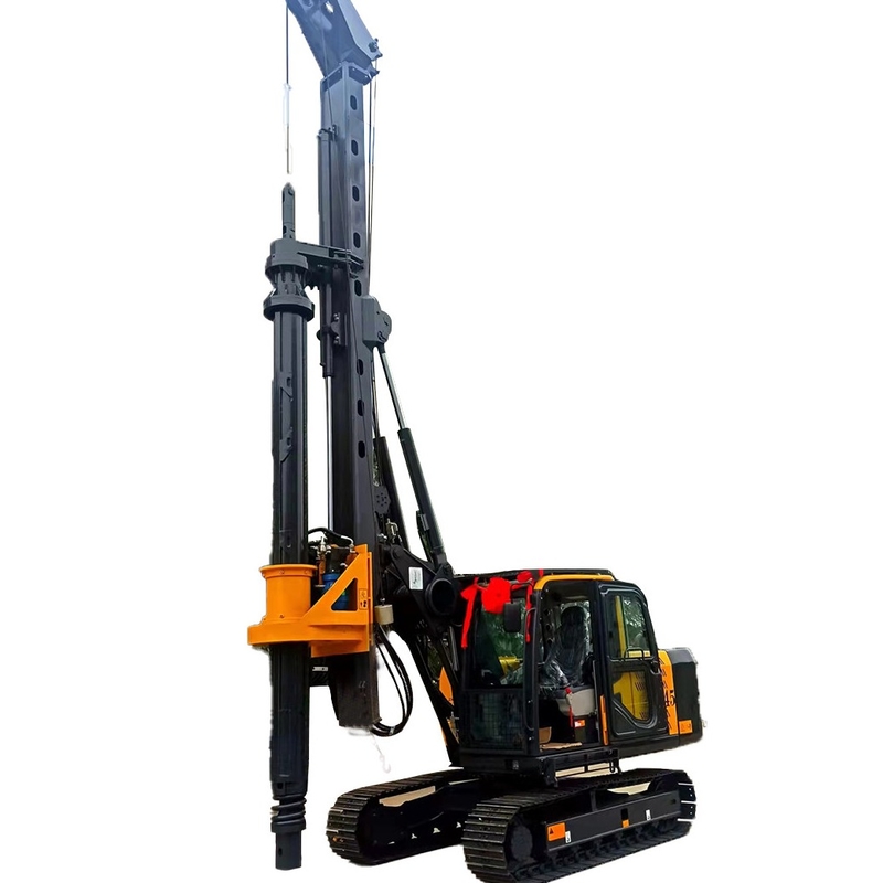 Small Portable Core Mining Bored Pile Drilling Rig Equipment with Depth 15m and Diameter 1000mm for micropiling