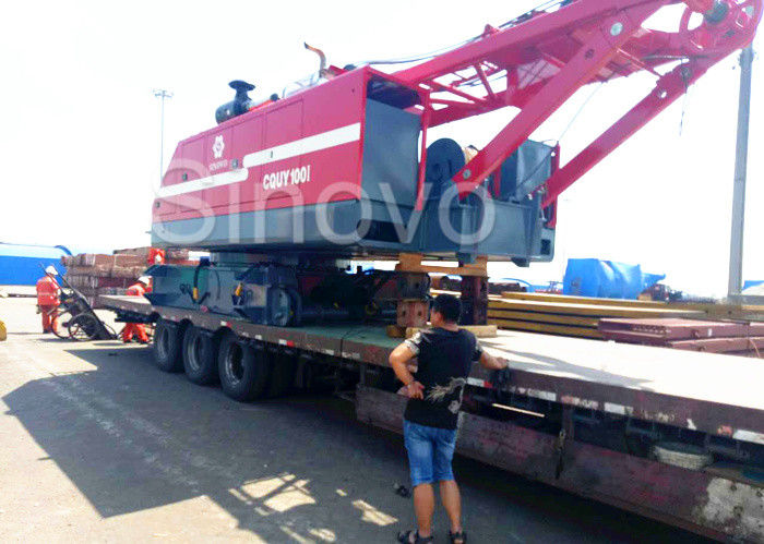 Mobile Hydraulic Crane With Large Load Capacity And The Length Of Standard Boom is 16-73m