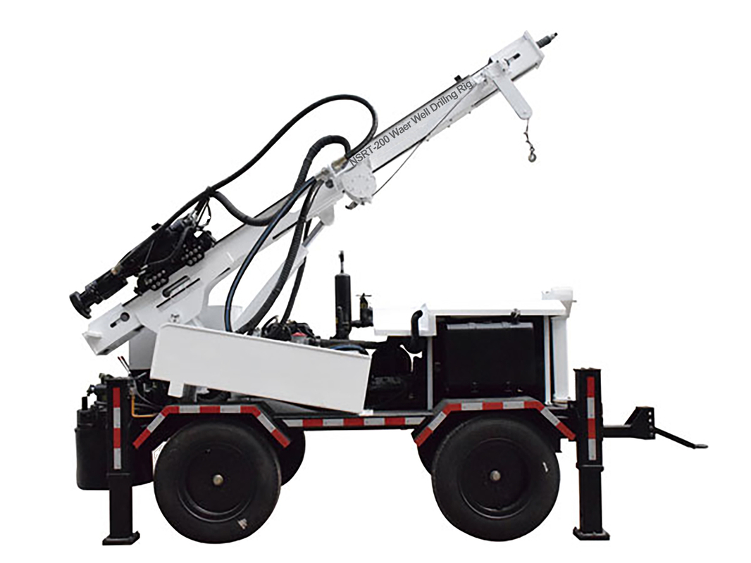 SNRT-200 Water Well Drilling Rig Lightweight High Efficient