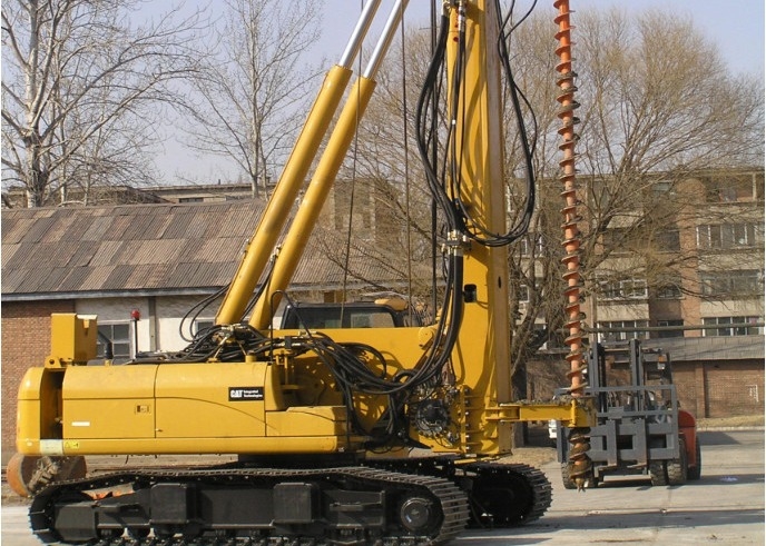 170kn Force Hydraulic Piling Rig Max Pile Hammer 300mm Max Pile Depth 20m