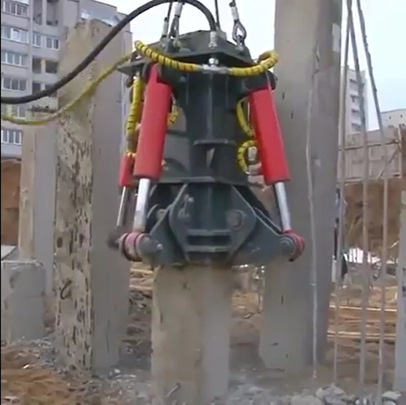 SPC500 Coral Type Pile Grab For Breaking Pile, Hydraulic Pile Breaker