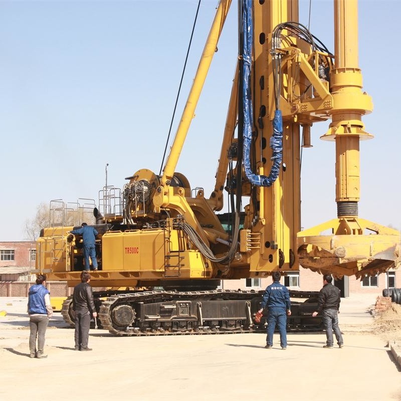 Depth 130m 4000mm Dia Hydraulic Rotary Drilling Rig