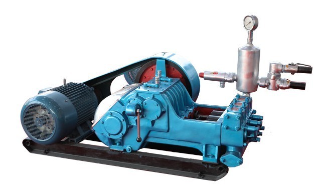 mud pump working