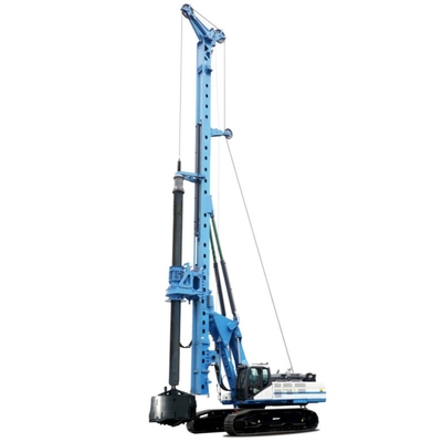 TR230D Rotary Drilling Rigs Hydraulic Telescopic Crawler Doosan Chassis 2000mm Diameter