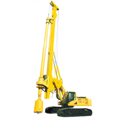 TR138D 40m Depth Hydraulic Press Pile Driver Borehole Small Rotary Drilling Rig