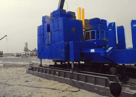 Reliability VY320A Hydraulic Static Pile Driver high piling efficiency