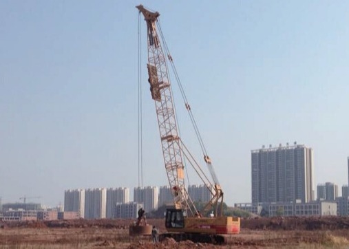 CHUY500 Hydraulic Truck Crane Dynamic Compaction , High Performance Strong Tamping Capacity