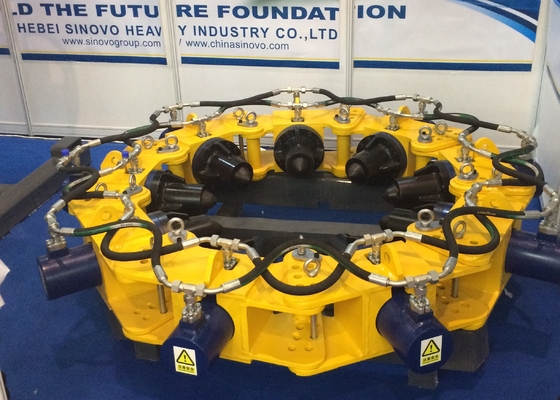 Quick Assembled Hydraulic Pile Breaker SPA5 With Power Pack Low Noise Break Round Concrete Pile
