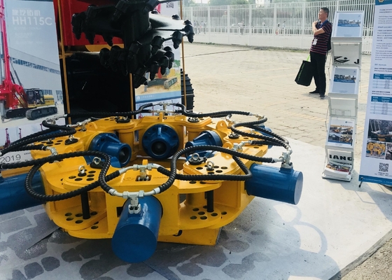 Quick Assembled Hydraulic Pile Breaker Total Hydraulic Drived SPA5 With Adjustable Chain Cut Concrete Pile
