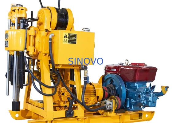 Small Sinovo Spindle Core Drilling Rig For Soil Investigation With 100m Max Drilling Depth