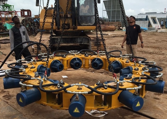 SPA8 Efficient Hydraulic Pile Breaker Environmental Protection Pile Diameter 450 - 2000mm Cut Pile Head