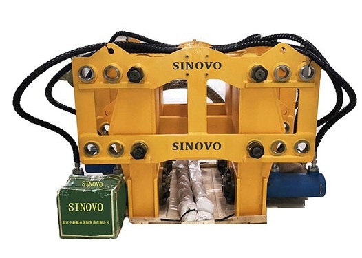 Construction Cutting Wall 1.2T Hydraulic Pile Breaker Break Pile Head Cut Concrete pile