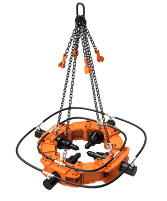 Diameter 400mm SPF400A 160/8h Hydraulic Pile Breaker Break Square Pile Cut Concrete Pile