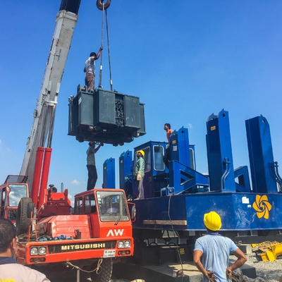 320tf 60kw 6.8m/Min Hydraulic Static Pile Driver