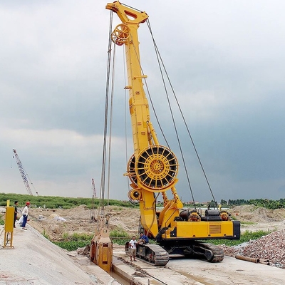 80m Depth Trench 261kw Hydraulic Diaphragm Wall Grab For Construction